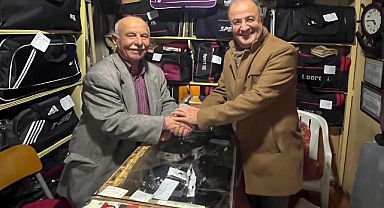 Şahin EK’ten Kooperatifçiler Günü’nde Saygın Kooperatifçi Halil HARCANOĞLU’na Anlamlı Ziyaret