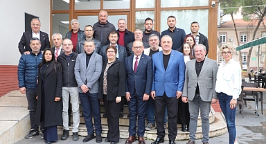 Başkan Çetin Akın Turgutlu Esnaf Odası Başkanlarıyla Buluştu