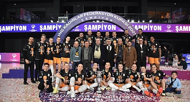 Türkiye Kupası'nda şampiyon Edremit Güresspor! 