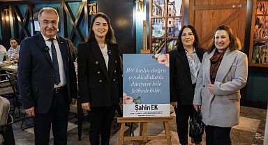 ESKKK BAŞKAN ADAYI ŞAHİN EK'TEN KADIN ESNAFLARLA KAHVALTI BULUŞMASI