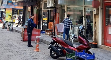 Turgutlu Zabıtası Kaldırım İşgallerine Karşı Denetimlerini Sürdürüyor