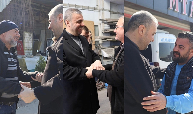 Ayhan’dan Fatih Sanayi Sitesi’ne Ziyaret Üyelerden Samimi Görüntüler