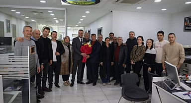 Bülent Ayhan ve Ekibinden Seçimi Kazanan Selahattin Baki’ye Anlamlı Ziyaret