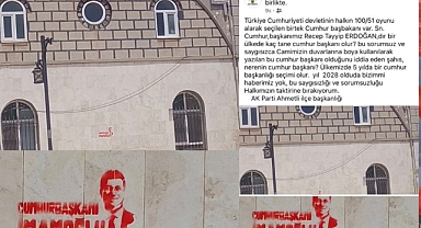 Ahmetli’de Caminin Duvarına Yazılan Yazılar Tepki Çekti: AK Parti İlçe Teşkilatı Suç Duyurusunda Bulunacak