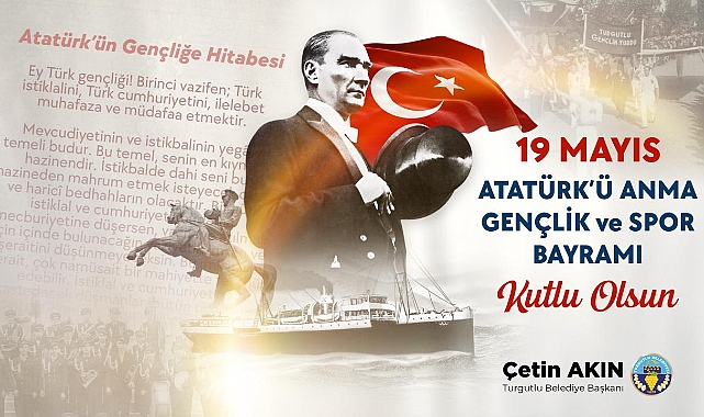 Başkan Akın: "Atatürk, 'Bütün ümidim gençliktedir' diyerek en büyük eseri Türkiye Cumhuriyeti'ni gençlere emanet etmiştir"