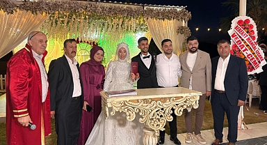 AK Parti Turgutlu İlçe Yönetim Kurulu Üyesi Özdemir Karabulut'un Oğlu Kürşat Dünyaevine Girdi