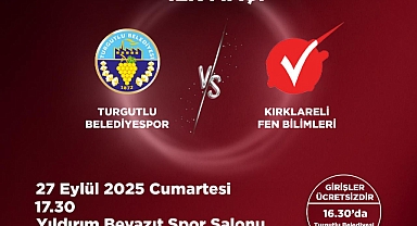 Turgutlu Belediyesi Kadın Basketbol Takımı İlk Maçına Çıkıyor