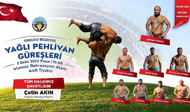 Turgutlu'da Bu güreşler kaçmaz 5 Ekim'de
