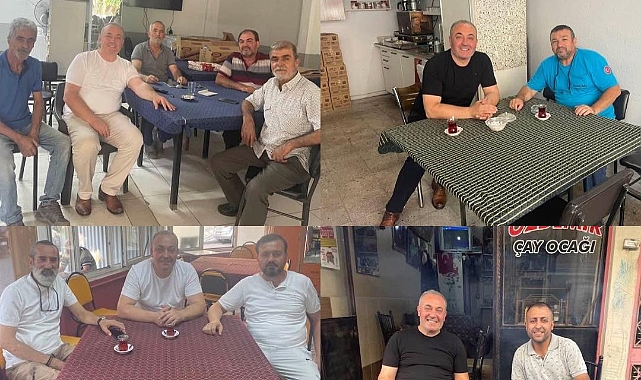 Turgutlu'da Kahveci Üyeler: “İyi Ki Böyle Çalışkan Başkanımız Var”