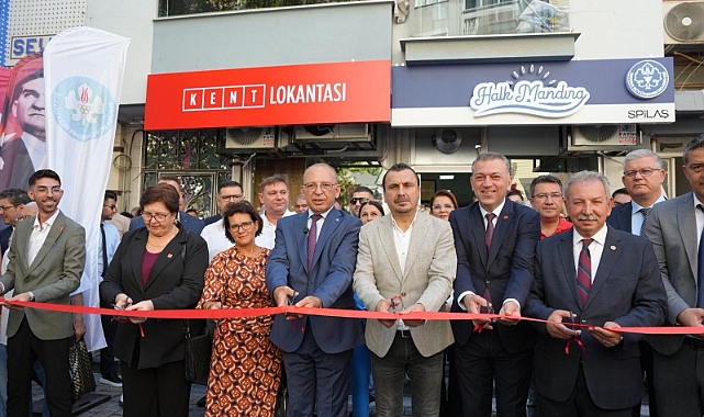 Turgutlu’da Kent Lokantası, Halk Mandıra ve Halk Ekmek Açıldı