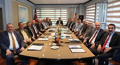 Turgutlu Şoförler Odası Başkanı Yörüyen, Federasyon Toplantısına Katıldı