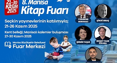 8. Manisa Kitap Fuarı Başlıyor