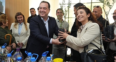 Büyükşehir’den Örnek Çevre Projesi: Atık Pil Getirene Zeytin Fidanı