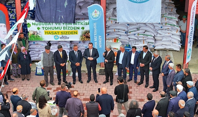 Büyükşehir’den Üreticilere 525 Ton Hububat ve Yem Tohumu Desteği