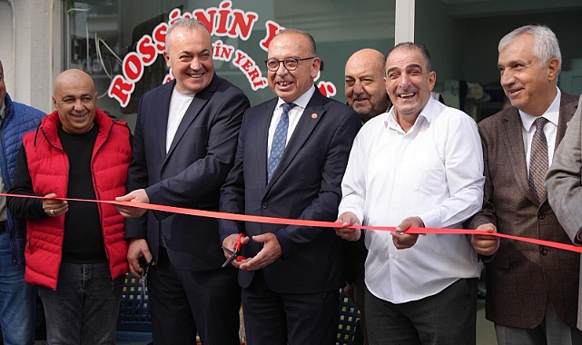Kahveci Rossi Yeni Yerinde Hizmete Açıldı