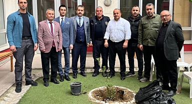 TURGUTLU ADLİYESİ’NDE AĞAÇLANDIRMA ÇALIŞMASI GERÇEKLEŞTİRİLDİ