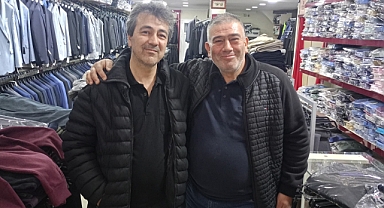 Turgutlu Tuhafiyeciler Odası Başkanı Murat Çiçek, Esnaf Ziyaretlerine Devam Ediyor