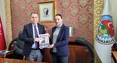 UMFED İlçe Başkanı Filiz Sarıyer Kaymakam Kapankaya ve STKları Ziyaret Etti