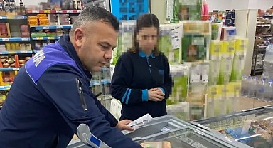 Turgutlu Zabıtasından Zincir Marketlere Denetim