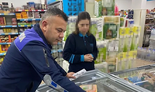 Turgutlu Zabıtasından Zincir Marketlere Denetim