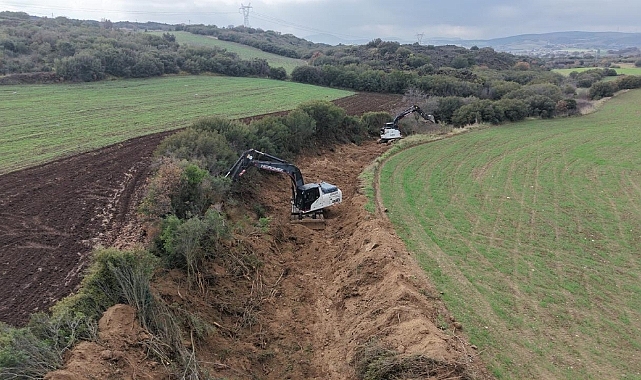 Büyükşehir Tarım Arazilerini Taşkınlara Karşı Koruyor
