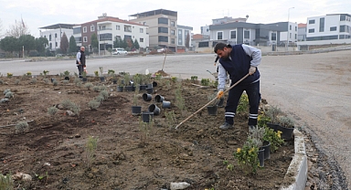 Turgutlu Belediyesi Park ve Bahçeler Müdürlüğü Ekiplerinden Kent Estetiğini Güzelleştiren Çalışmalar