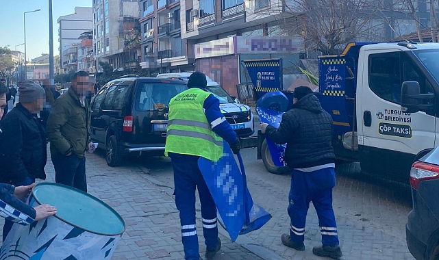 Turgutlu Zabıtası Kaldırım İşgallerine Karşı Denetimlerine Devam Ediyor