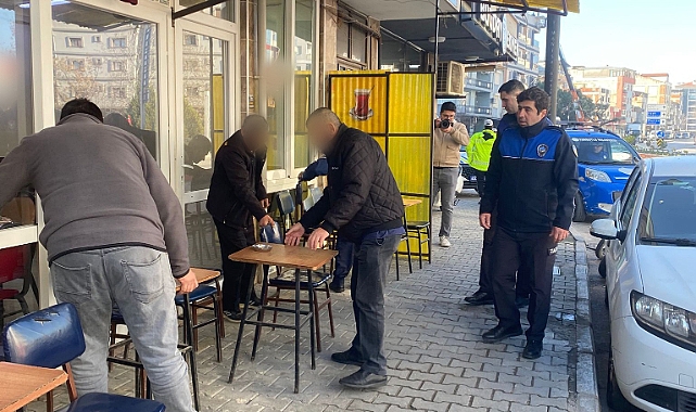 Turgutlu Zabıtası Kent Düzeni İçin Sahada