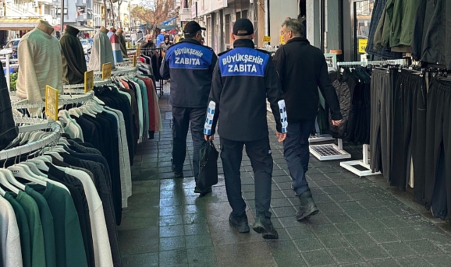 İşgallere Geçit Yok: Manisa’da Kaldırım Denetimleri Sürüyor