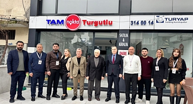 Kaymakam Kapankaya’dan Tam Nokta Zenginler Gayrimenkul’e Ziyaret