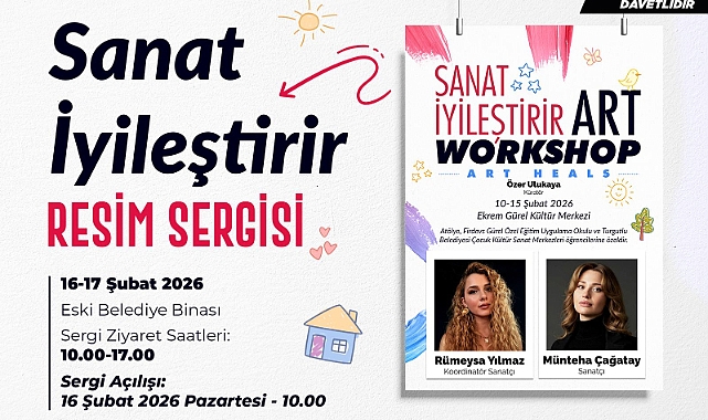 Turgutlu’da Çocukların Hayalleri ‘Sanat İyileştirir’ ile Umuda Dönüşüyor