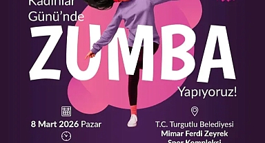 Turgutlu Belediyesinden 8 Mart’ta Kadınlara Özel Zumba Etkinliği