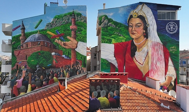 Manisa’nın Sokakları Sanatla Renkleniyor