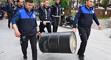 Manisa’da Kaldırımlar Yayaların
