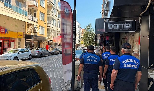 Turgutlu Belediyesi ve Manisa Büyükşehir Belediyesi Ekiplerinden Ortak Denetim